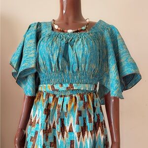 Ombre Goddess Beautiful kente dress
